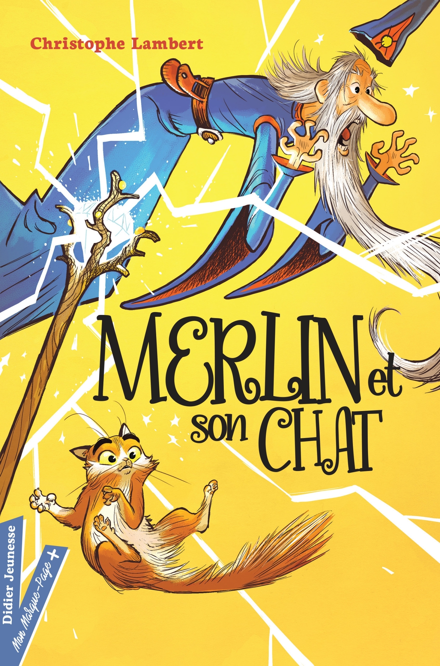 Merlin et son chat - Christophe Lambert, Florent Sacré - DIDIER JEUNESSE