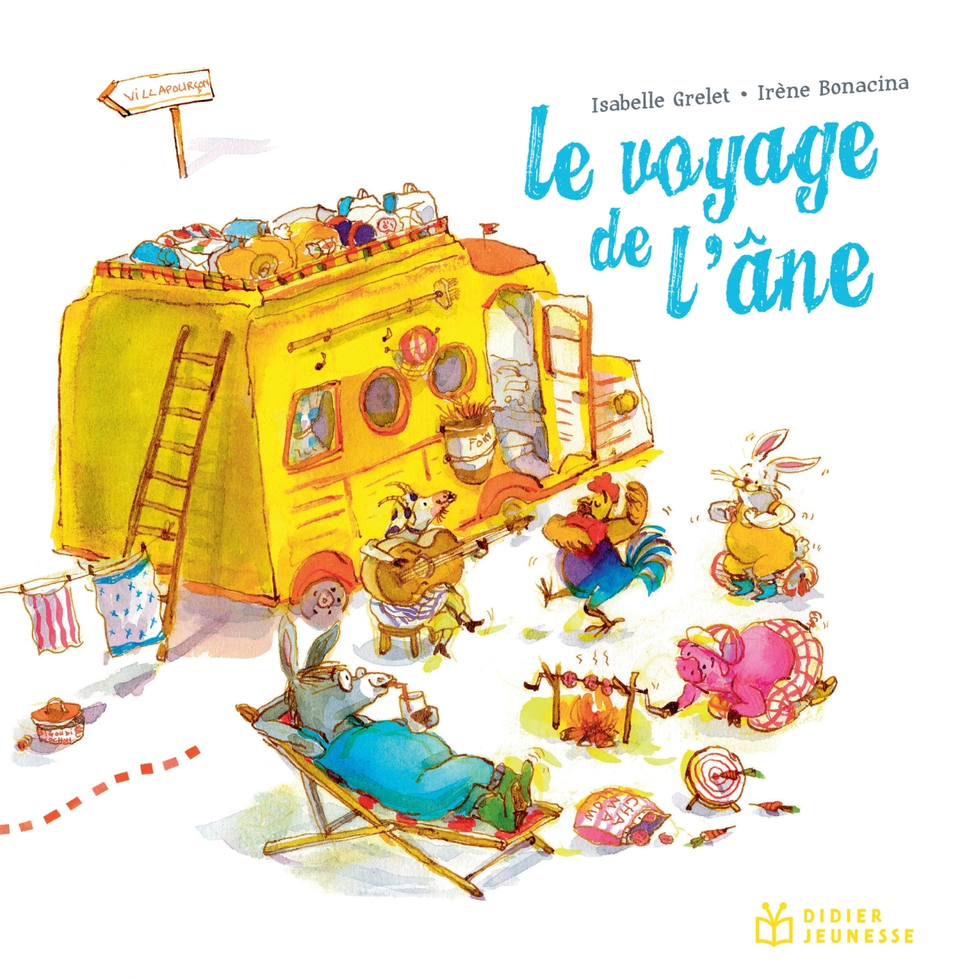 Le voyage de l'âne - poche - Isabelle Grelet, Irène Bonacina - DIDIER JEUNESSE