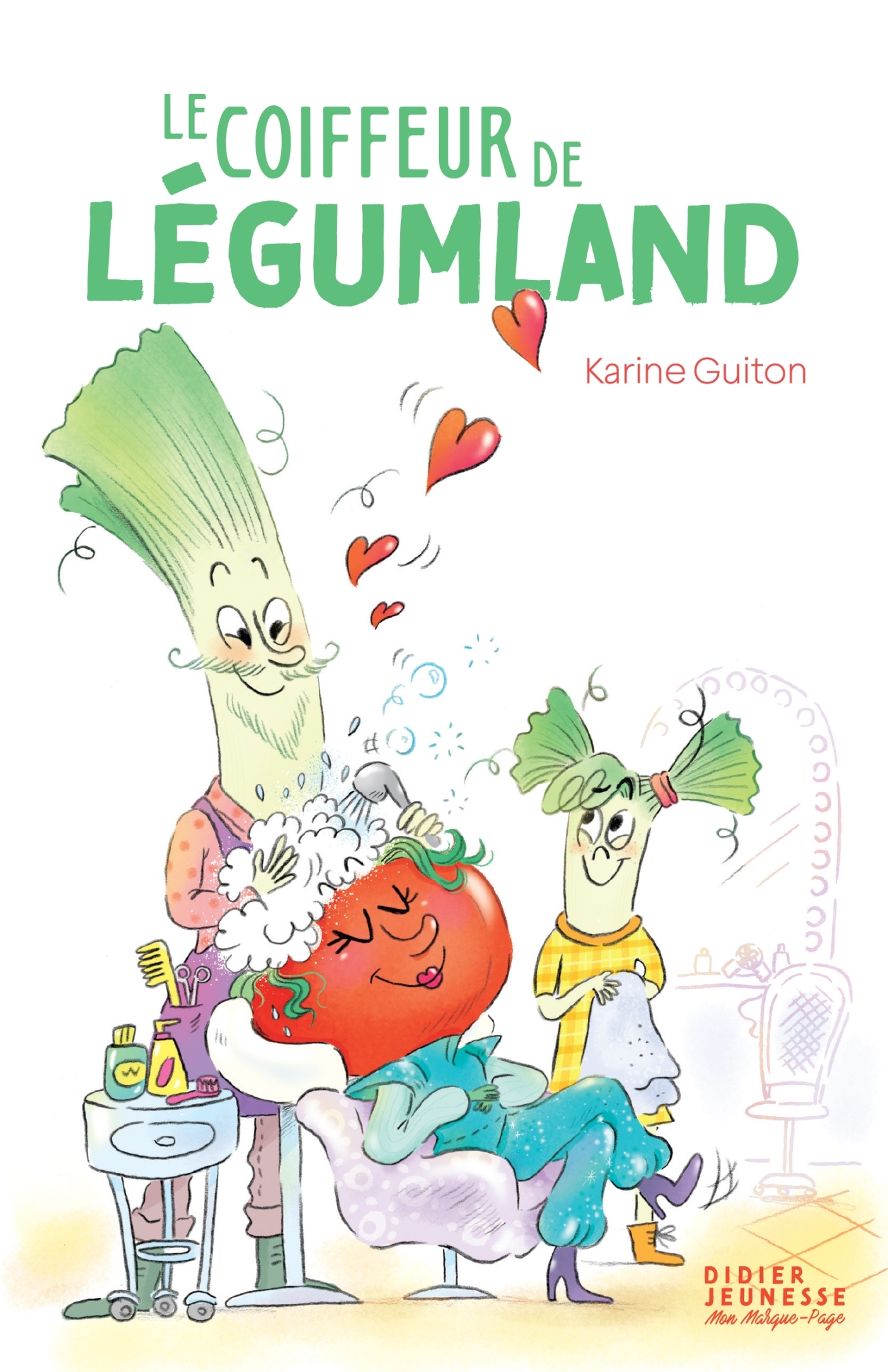 Le Coiffeur de Légumland - Karine GUITON, Chiara Baglioni - DIDIER JEUNESSE